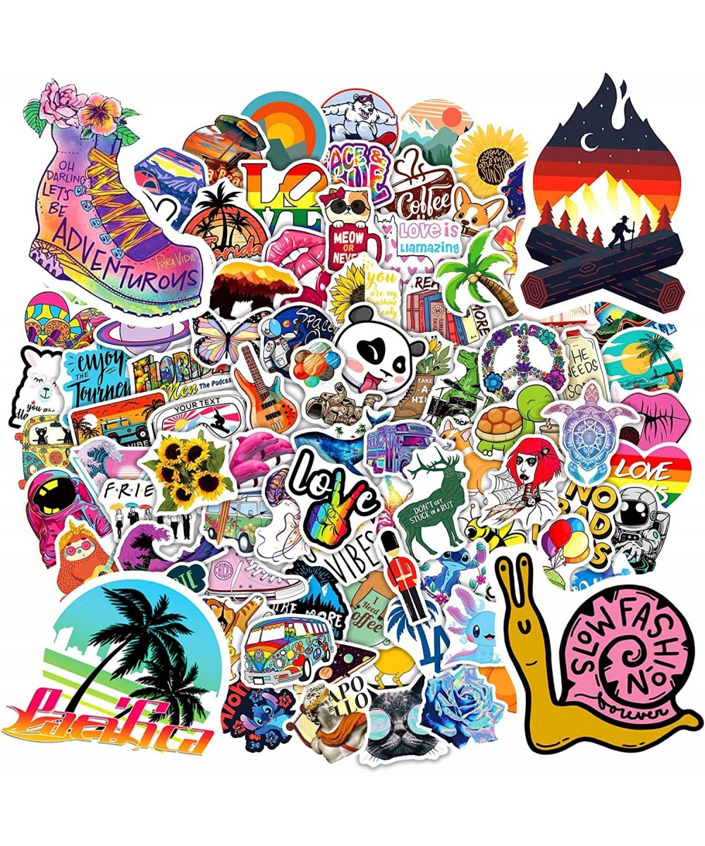 Fashion VSCO Aesthetic Stickers 100 Pieces Cute Colorful Kawaii Waterproof Sticker Pack for Laptop Water Bottle Outdoor Party...