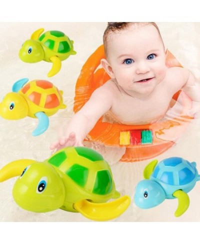 3pcs Bath Swimming Turtle Toy for Baby Toddler Wind Up Chain Bathing Water Toy Swimming Bathtub Pool Cute Swimming Turtle Toy...