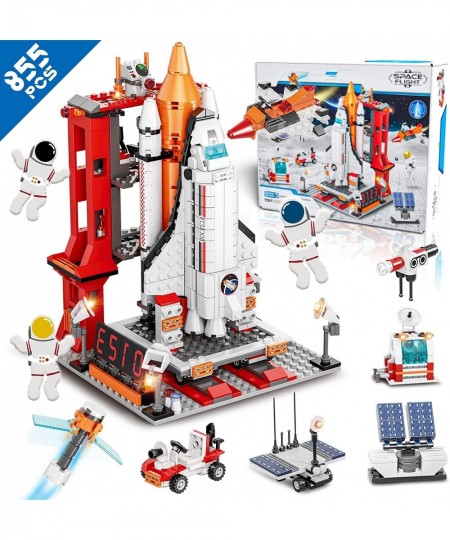 Space Exploration Shuttle Toys City Aerospace Building Sets Toys for 6 7 8 9 10 11 12 Years Old Boys Kids STEM Spaceship Rock...