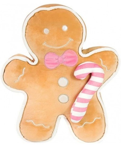 Gingerbread Man Pillow Doll Cookie Man Plush Stuffed Toy Gingerbread Man 17 Inch $19.39 - Kids' Plush Toy Pillows