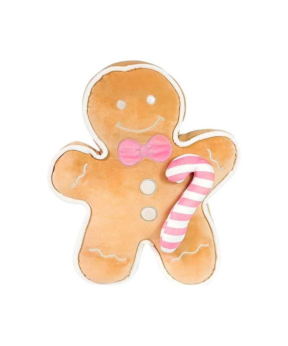 Gingerbread Man Pillow Doll Cookie Man Plush Stuffed Toy Gingerbread Man 17 Inch $19.39 - Kids' Plush Toy Pillows