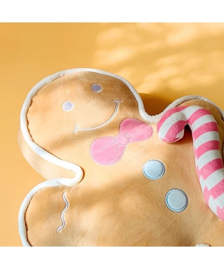 Gingerbread Man Pillow Doll Cookie Man Plush Stuffed Toy Gingerbread Man 17 Inch $19.39 - Kids' Plush Toy Pillows