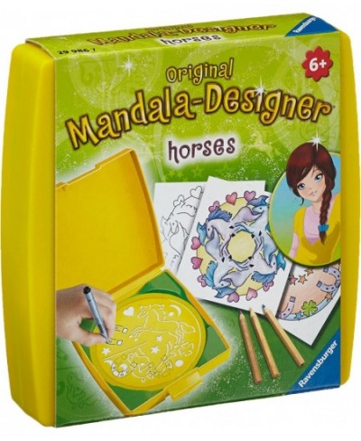 Mini Mandala Designer Horses $30.31 - Kids' Drawing & Writing Boards