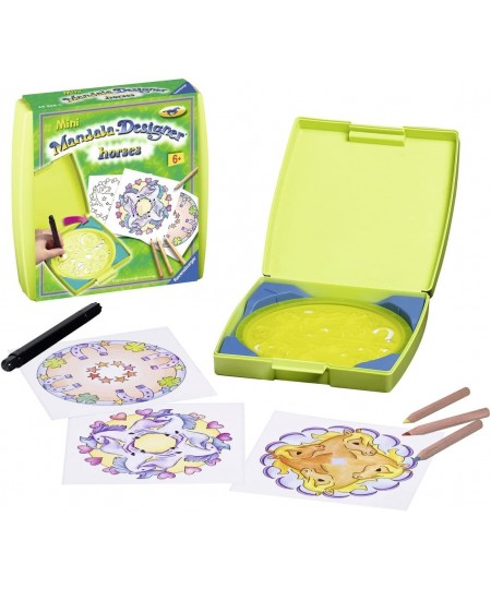 Mini Mandala Designer Horses $30.31 - Kids' Drawing & Writing Boards