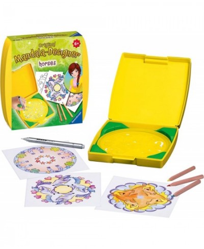 Mini Mandala Designer Horses $30.31 - Kids' Drawing & Writing Boards