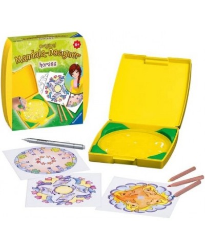 Mini Mandala Designer Horses $30.31 - Kids' Drawing & Writing Boards