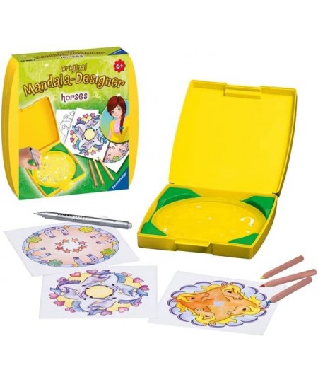 Mini Mandala Designer Horses $30.31 - Kids' Drawing & Writing Boards