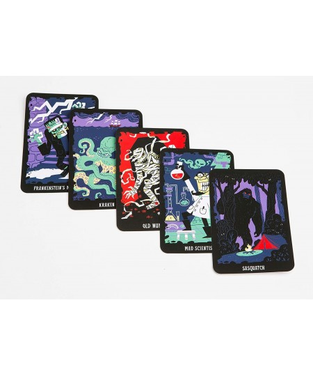 Old Mummy Card Game: (Spooky Mummy and Monster Playing Cards Halloween Old Maid Card Game) 1 EA $23.42 - Card Games