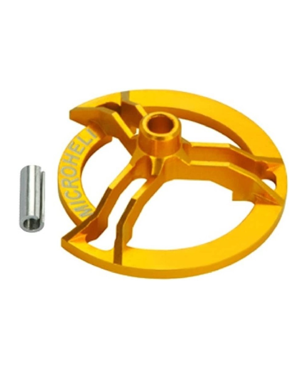 Microheli CNC Aluminum Swashplate Leveler (Gold) - Blade MCPX/S/BL/NCPX/S/S2 $33.79 - Remote & App Controlled Vehicles