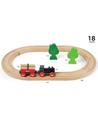 World - 33042 Little Forest Train Set | 18 Piece Train Toy with Accessories and Wooden Tracks for Kids Ages 3 and Up $41.12 -...