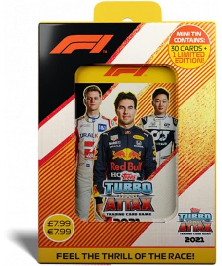 2021 Topps Turbo Attax Cards - Mini Collector Tin 2 (Perez Tsunoda Schumacher) (31 Cards + Lando Norris LE) $44.10 - Trading ...