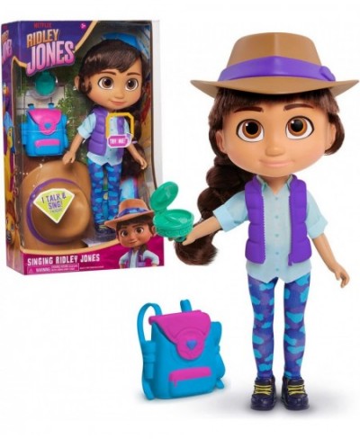 Netflix Singing Ridley Jones Doll 10-Inch Articulated Poseable Doll with Removable Outfit and Accessories Talks and Sings Kid...