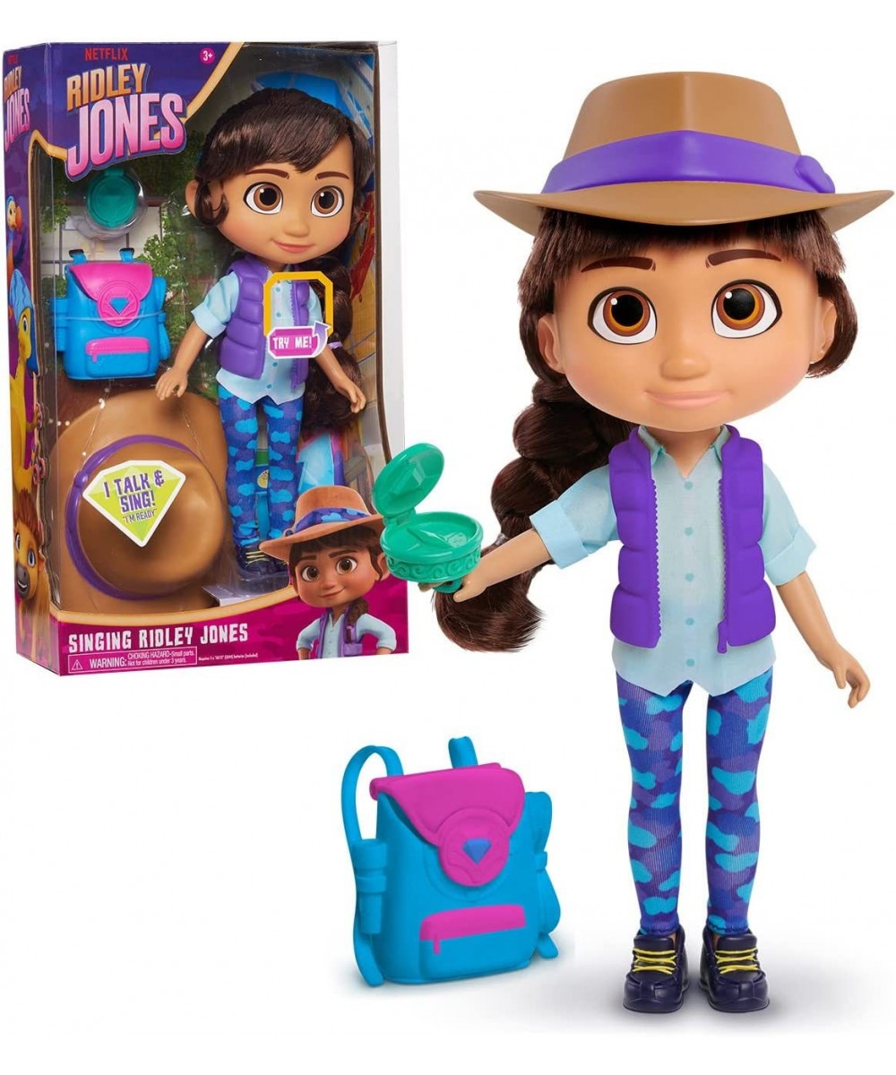 Netflix Singing Ridley Jones Doll 10-Inch Articulated Poseable Doll with Removable Outfit and Accessories Talks and Sings Kid...