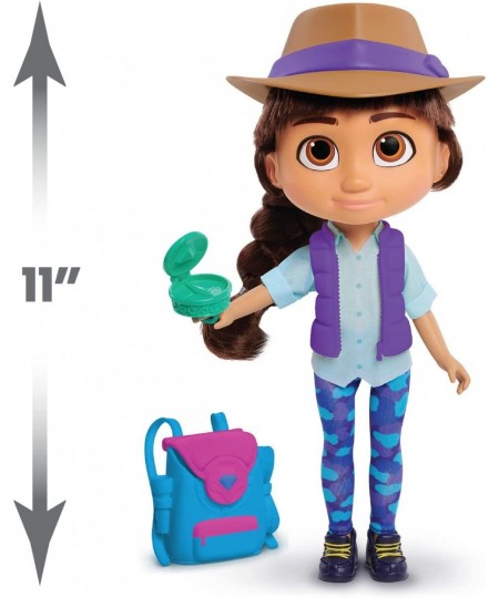 Netflix Singing Ridley Jones Doll 10-Inch Articulated Poseable Doll with Removable Outfit and Accessories Talks and Sings Kid...