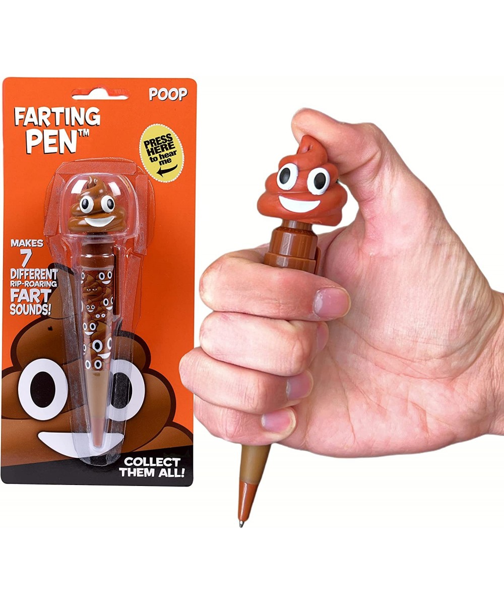 Farting Poop Pen - 7 Funny Sounds Funny Poop Gifts Kids Party Supplies Hilarious Pens for Coworkers & Work Gifts Gag Gifts fo...