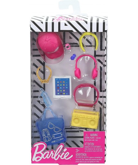 Doll Accessory Pack Boombox Headphones Tablet Tote Bag Water Bottle GHX34 $16.58 - Doll Accessories