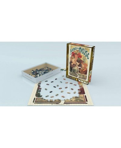 Bieres de la Meuse by Alfons Mucha 1000 Piece Puzzle (6000-3455) $35.07 - Jigsaw Puzzles