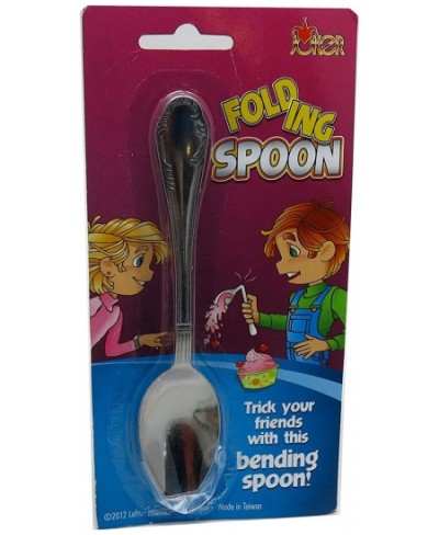 Folding Metal Spoon Trick Prank-Gag Novelty Item $13.73 - Gags & Practical Joke Toys