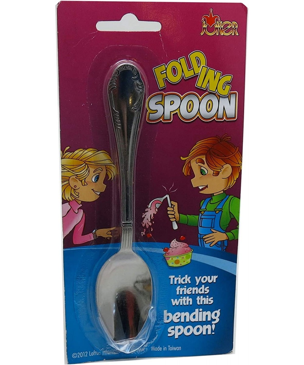 Folding Metal Spoon Trick Prank-Gag Novelty Item $13.73 - Gags & Practical Joke Toys