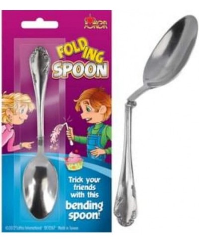 Folding Metal Spoon Trick Prank-Gag Novelty Item $13.73 - Gags & Practical Joke Toys