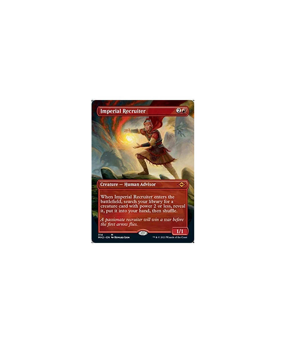 Magic: the Gathering - Imperial Recruiter (314) - Borderless - Modern Horizons 2 $16.63 - Trading Cards & Accessories