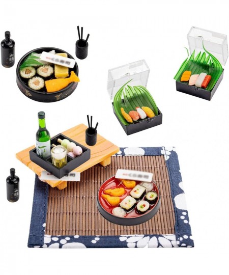 5 Set Miniature Sushi Figurines Mini Japanese Food Props for Mini House Japanese Living Room Scene Decoration $39.82 - Dollho...