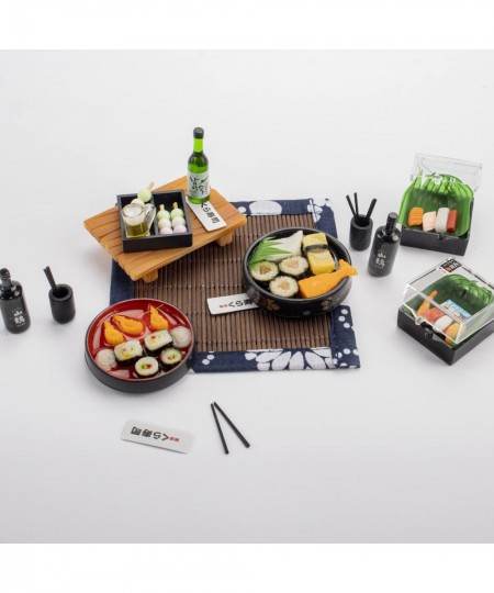 5 Set Miniature Sushi Figurines Mini Japanese Food Props for Mini House Japanese Living Room Scene Decoration $39.82 - Dollho...