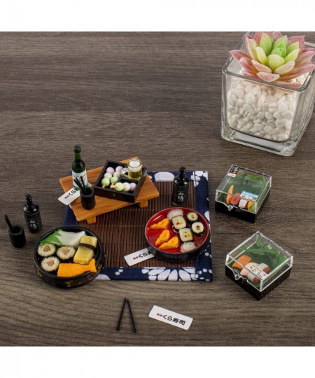 5 Set Miniature Sushi Figurines Mini Japanese Food Props for Mini House Japanese Living Room Scene Decoration $39.82 - Dollho...