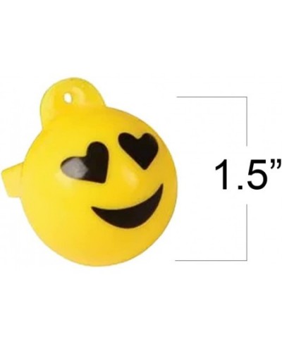 Emoticon Whistles for Kids Set of 12 High-Quality Plastic Material Fun Party Noisemaker Toys Cute Birthday Party Favors Great...