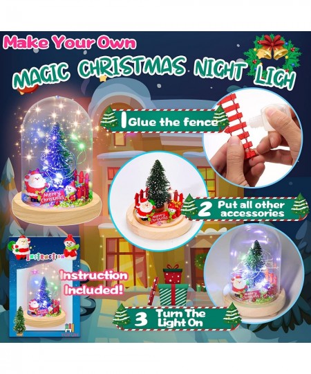 Make Your Own Christmas Night Light - Christmas Toys & Gifts for Kids Christmas Crafts Kit Christmas Activities for Boys and ...