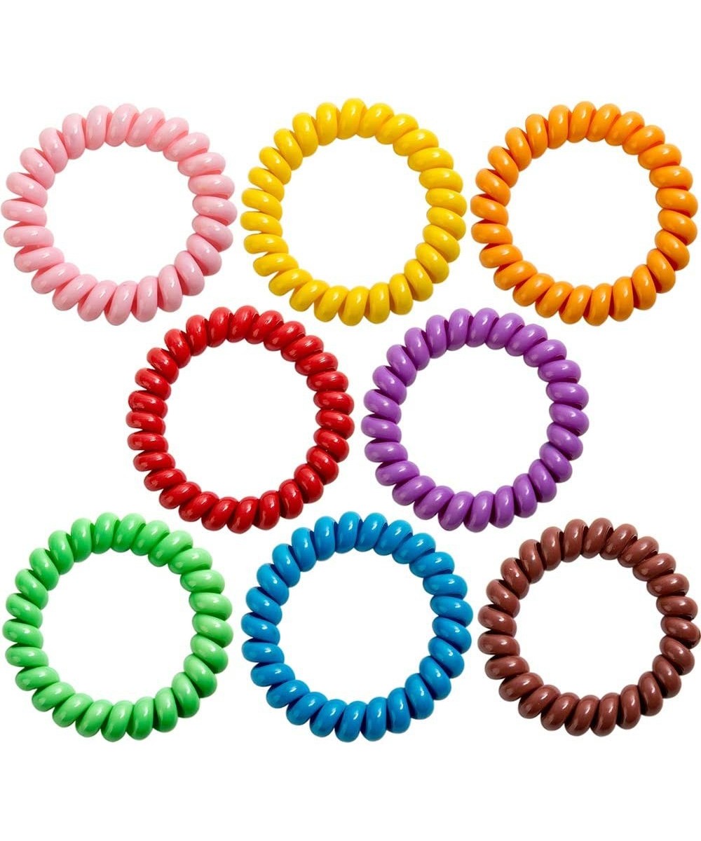 Sensory Bracelets for Boys and Girls with Autism ADHD SPD –Stretchy Coil Bracelets for Kids with Anxiety & Special Needs (8 P...