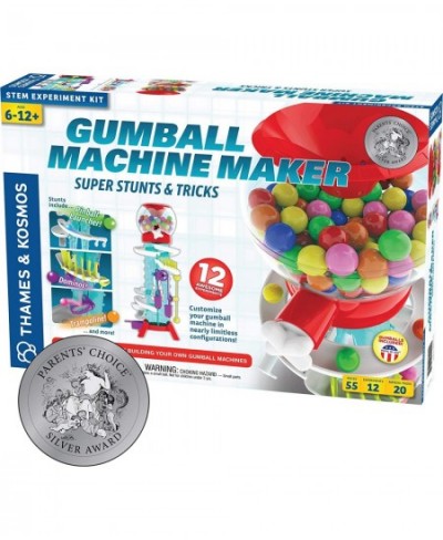 Gumball Machine Maker Lab - Super Stunts & Tricks | Build Your Own Gumball Machines with Lessons in Physics & Engineering | 1...