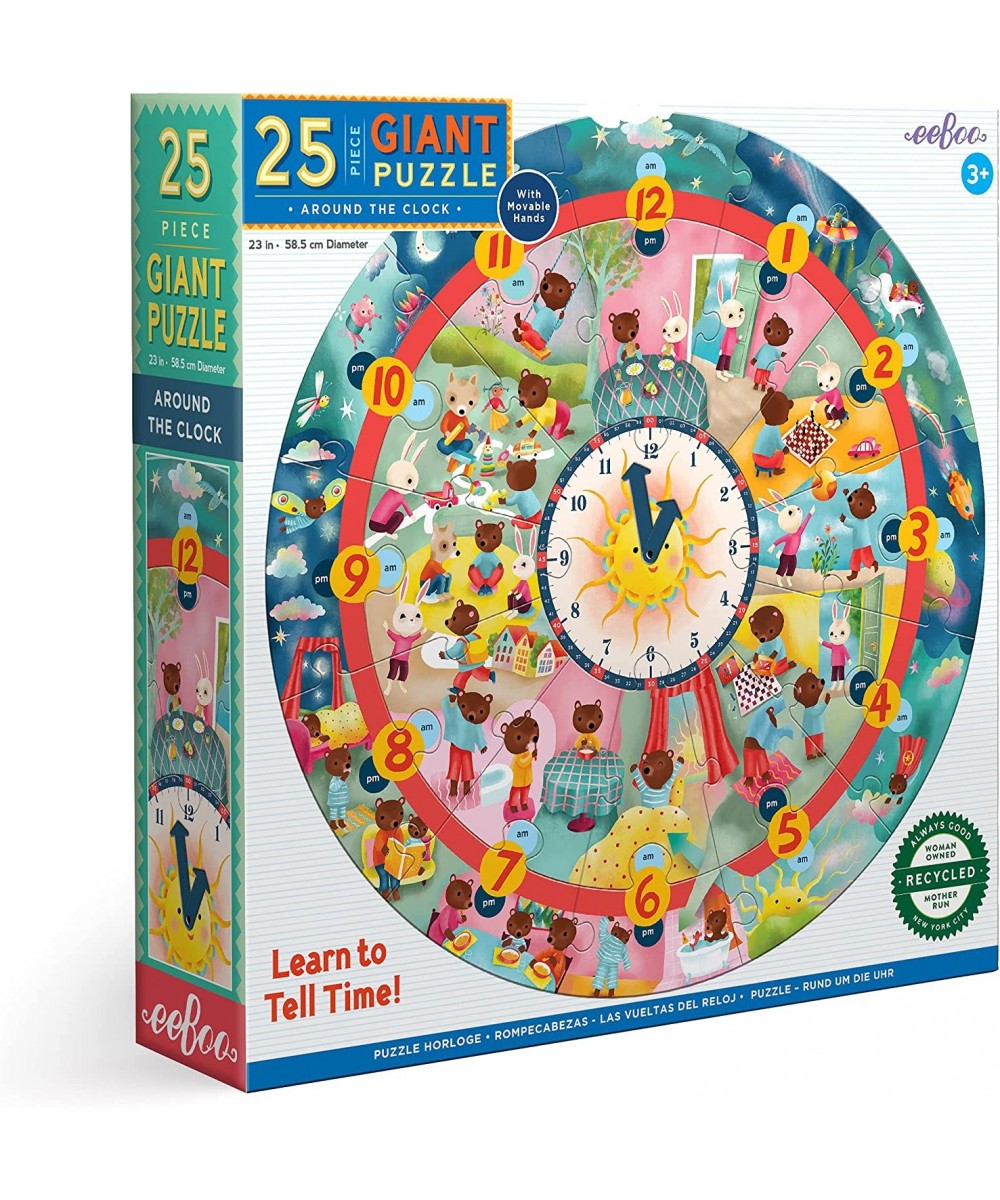 Around The Clock Jigsaw Puzzle Multi 1 ea (PZCLK) $34.03 - Jigsaw Puzzles