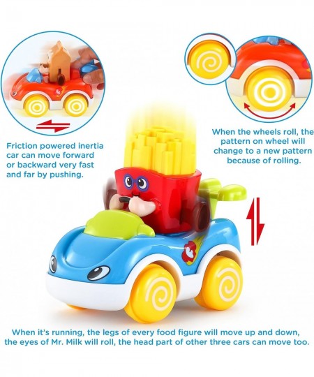 LUKAT Cars Toys for 1 2 3 Year Old Boys and Girls Push and Go Friction Powered Vehicles Toy Set of 4 Baby Cars $30.13 - Early...