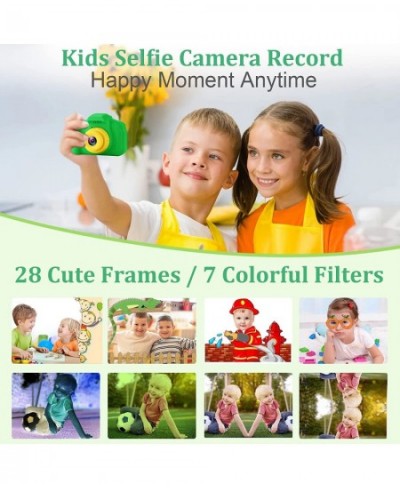 Kids Selfie Camera Children HD Digital Video Camcorder Toys for 3 4 5 6 7 8 9 Year Old Toddler Best Christmas Birthday Gifts ...