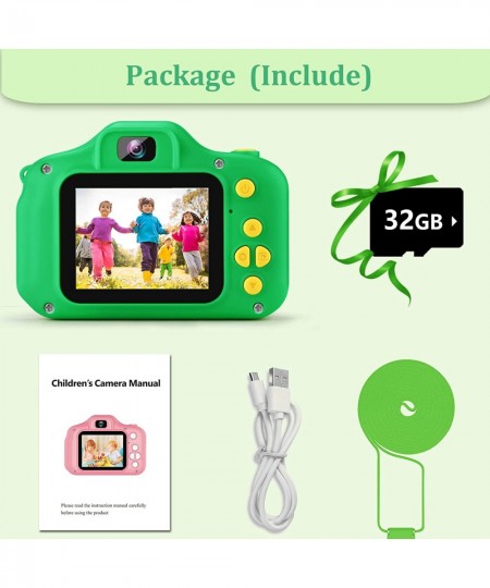 Kids Selfie Camera Children HD Digital Video Camcorder Toys for 3 4 5 6 7 8 9 Year Old Toddler Best Christmas Birthday Gifts ...