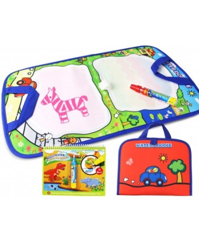 Water Doodle Mat Travel Ativities Book Drawing Toy Mat for Toddlers Painting with Pen for Kids $23.81 - Kids' Drawing & Writi...