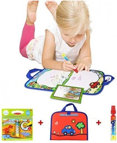 Water Doodle Mat Travel Ativities Book Drawing Toy Mat for Toddlers Painting with Pen for Kids $23.81 - Kids' Drawing & Writi...