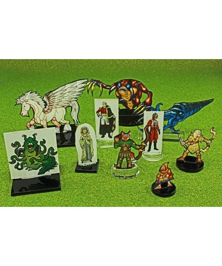 Paper Miniature Bases 50mm Circle 3mm Clear (10) $43.61 - Game Accessories