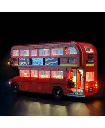 Light Set for (Creator Expert London Bus) Building Blocks Model - Led Light kit Compatible with Lego 10258(NOT Included The M...