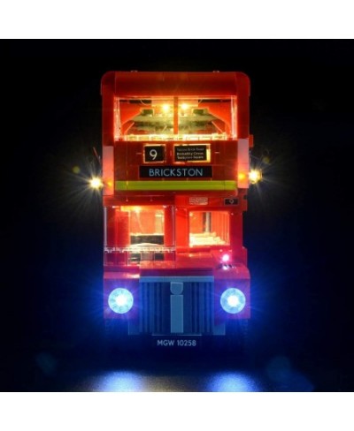 Light Set for (Creator Expert London Bus) Building Blocks Model - Led Light kit Compatible with Lego 10258(NOT Included The M...