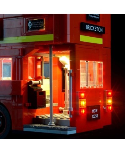 Light Set for (Creator Expert London Bus) Building Blocks Model - Led Light kit Compatible with Lego 10258(NOT Included The M...