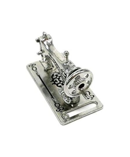 1:12 Dollhouse Miniature Furniture Accessories Vintage Sewing Machine Silver Decoration Miniature Dollhouse Retro Furniture D...