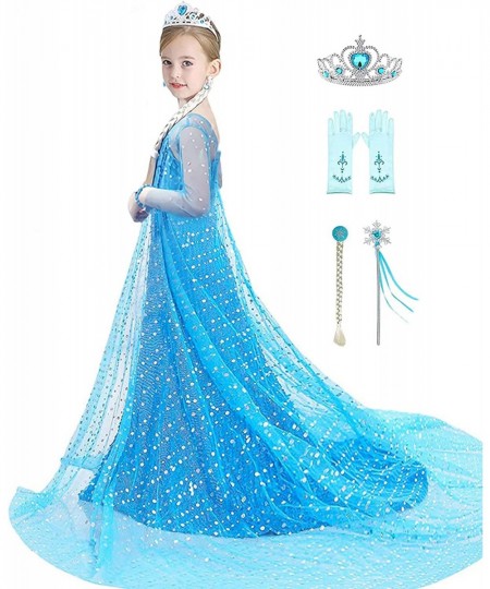 Girls Princess Dress Costume - Luxury Sequin Birthday Party Dress Up Girls 2-10 Years $50.03 - Kids' Costumes