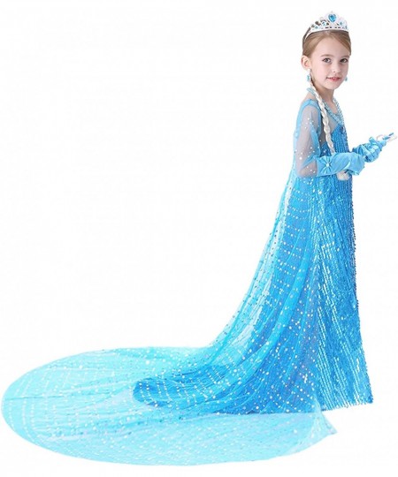 Girls Princess Dress Costume - Luxury Sequin Birthday Party Dress Up Girls 2-10 Years $50.03 - Kids' Costumes