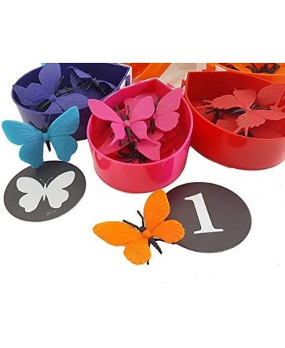 Butterfly Color Sorting Toys Counting Toddler Toys. Montessori Learning Activities for Toddlers & Preschool Educational Math ...