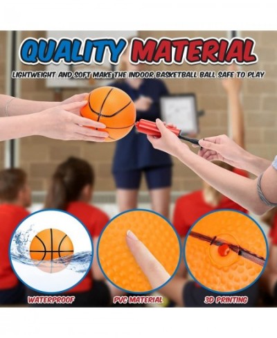 20 Pcs 6 Inch Mini Basketball Balls Set Include 18 Mini Hoop Basketball and 2 Pump Small Basketball Indoor Outdoor Inflatable...