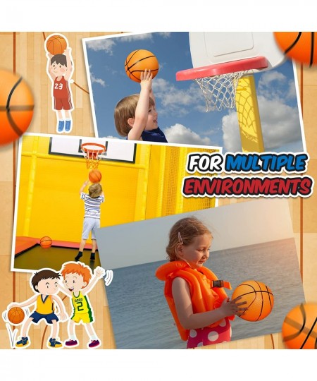 20 Pcs 6 Inch Mini Basketball Balls Set Include 18 Mini Hoop Basketball and 2 Pump Small Basketball Indoor Outdoor Inflatable...