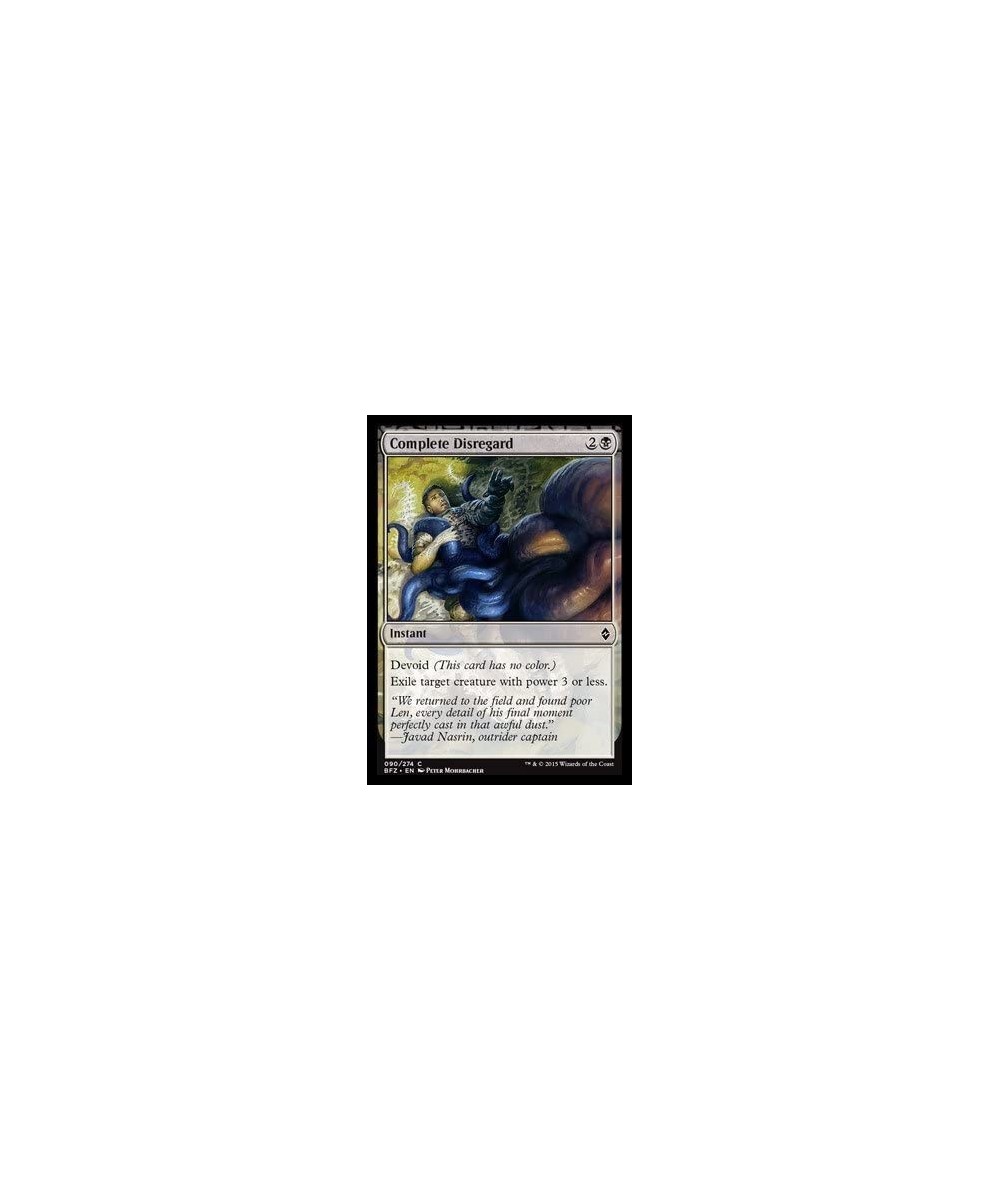 Complete Disregard (090/274) - Battle for Zendikar - Foil $10.67 - Card Games