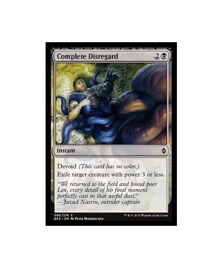 Complete Disregard (090/274) - Battle for Zendikar - Foil $10.67 - Card Games